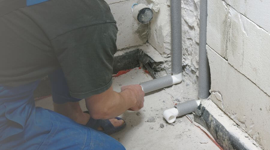 Expert burst pipe repair services in Wrightstown, NJ
